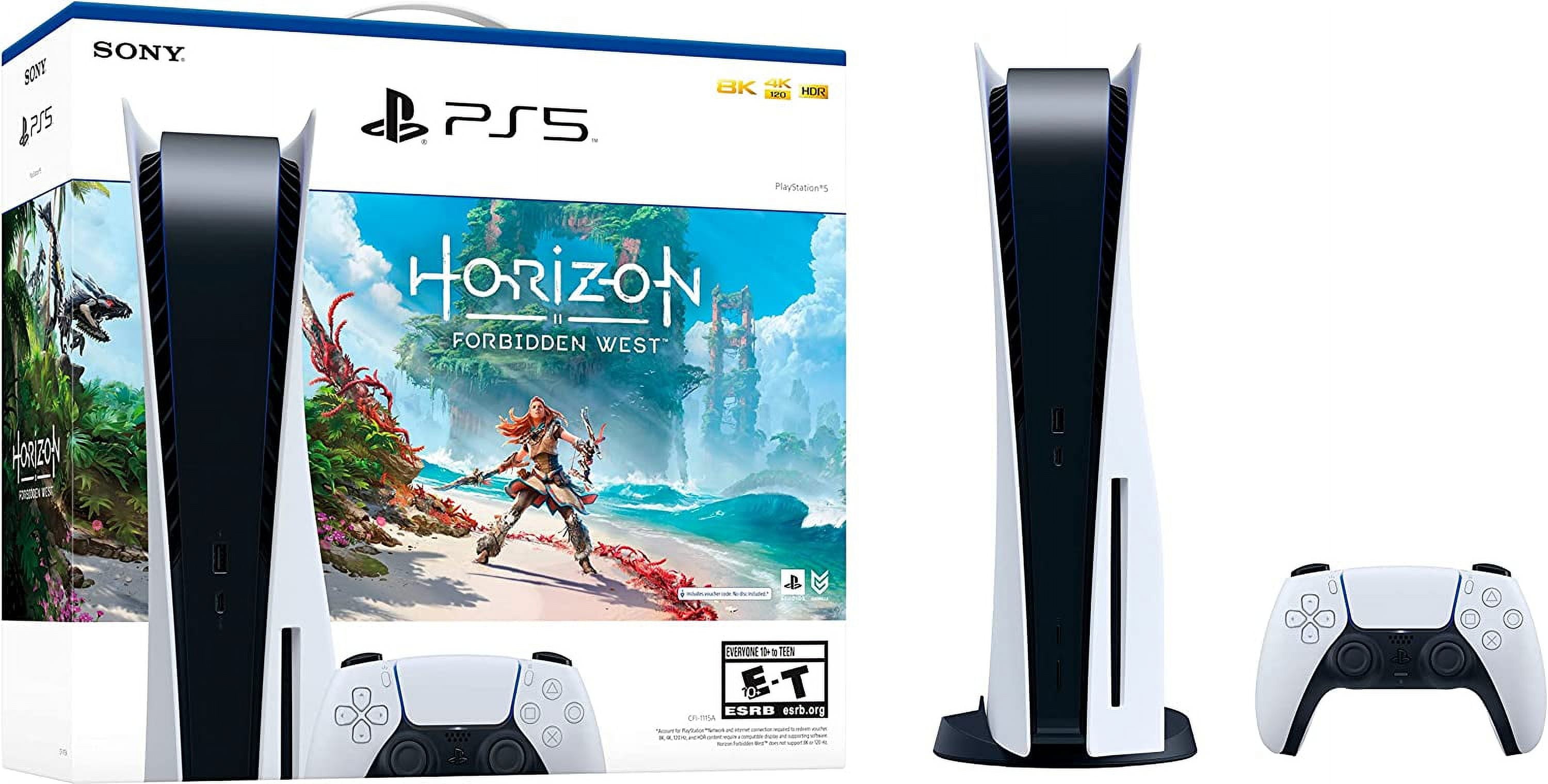 Restored Playstation 5 Disc Version PS5 Console Horizon Forbidden