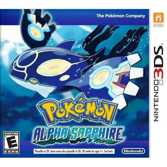 Restored Pokemon Alpha Sapphire | Nintendo 3DS (Refurbished)