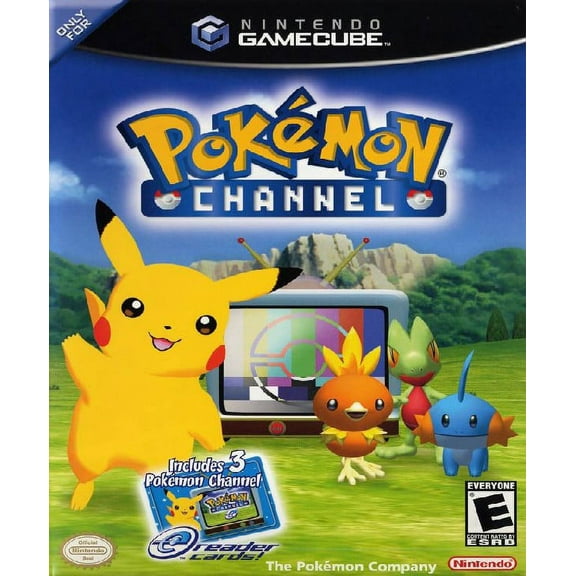 Restored Pokemon Channel Physical, Nintendo GameCube, Simulation, Kids, Anime, Mini-Games, Parental Controls, Video Game