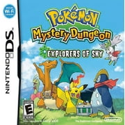 Restored Pokemon Mystery Dungeon Explorers of Sky Nintendo DS 2009, Physical/ Nintendo DS & DSi, Role-Playing Game, Parental Controls