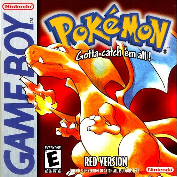 Restored Pokemon Red Version (Nintendo Game Boy, 1998) (Refurbished)