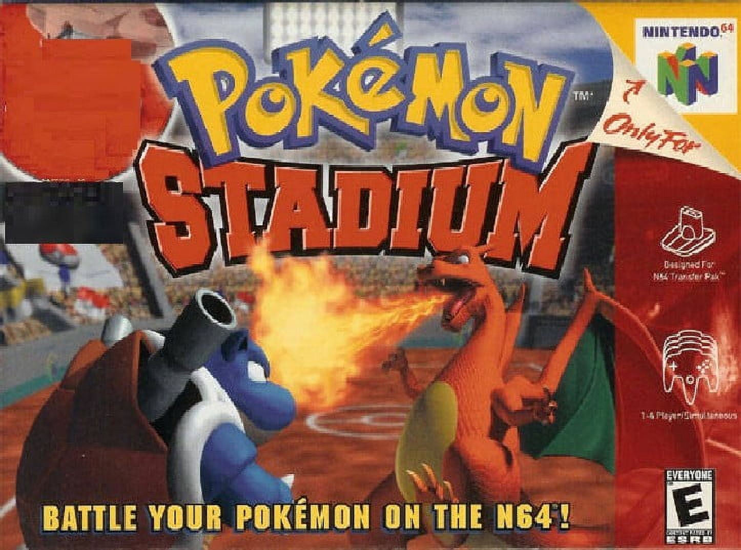 Graphics Comparison Pokemon Stadium Remastered Restored Pokemon