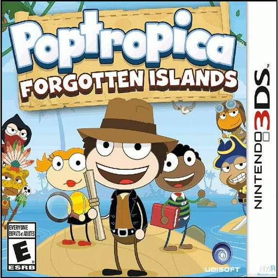 Restored Poptropica: Forgotten Islands (Nintendo 3DS, 2014) Adventure Game (Refurbished)