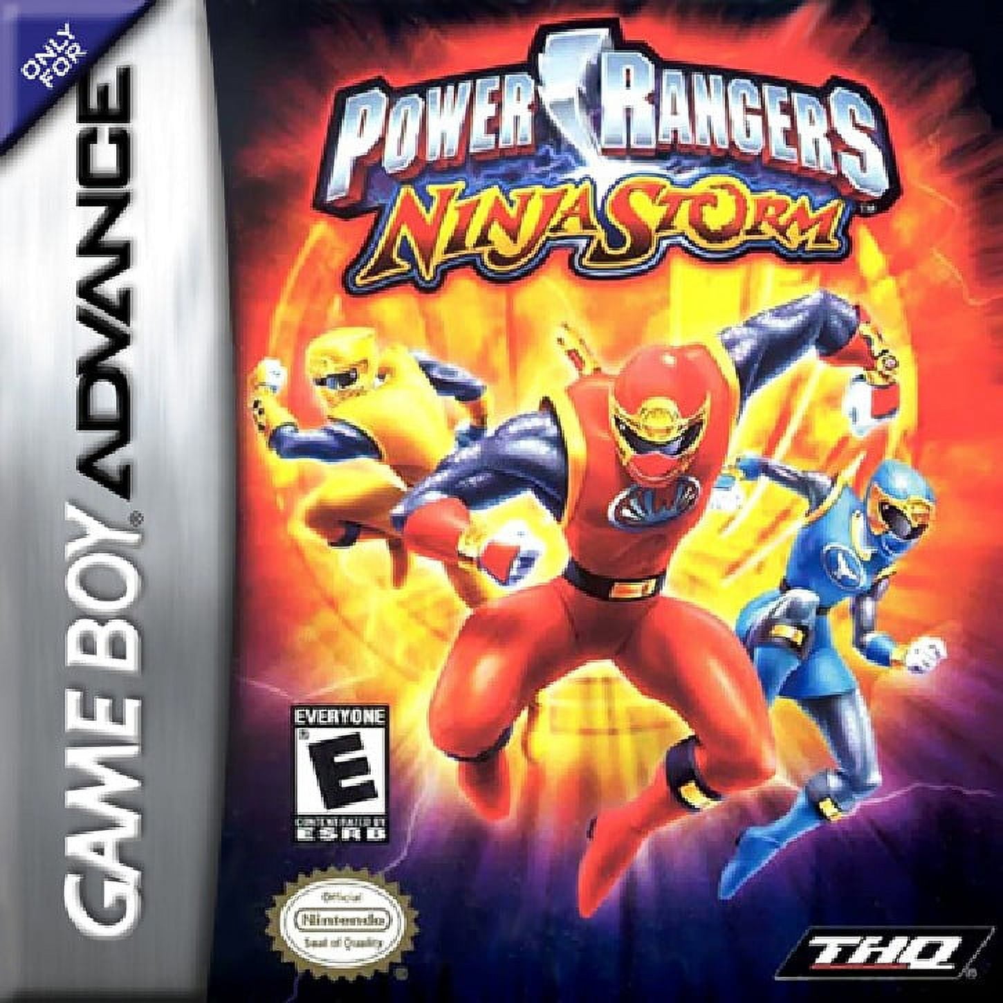 Restored Power Rangers: Ninja Storm (Nintendo GameBoy Advance, 2003 ...