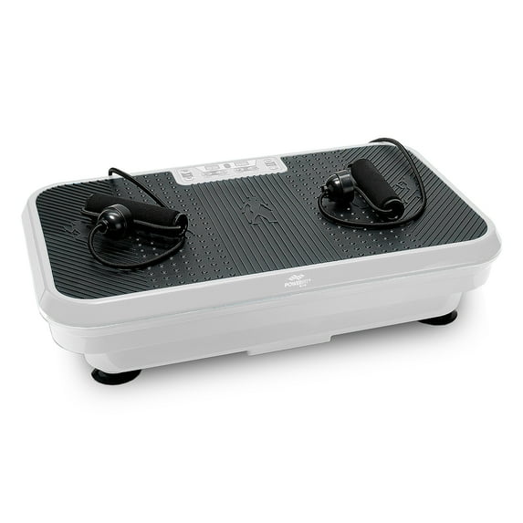 Restored PowerFit Elite Vibration Platform with Exercise Bands & Mat (Refurbished)