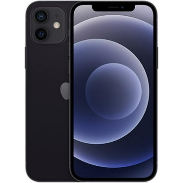 Restored Apple iPhone 12 256GB (AT&T Locked) - Black (Refurbished)