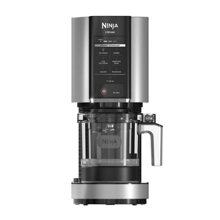 Restored Ninja NC301 CREAMi Ice Cream Maker, for Gelato, Mix