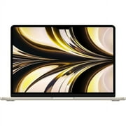 Restored Premium 2022 Apple MacBook Air Laptop with M2 chip: 13.6-inch Liquid Retina Display, 8GB RAM, 512GB SSD Storage, Starlight (Refurbished)