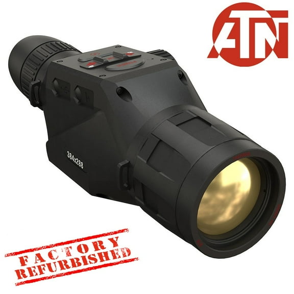 Restored Premium ATN OTS 4T 384x288, 4.5-18x Thermal Monocular (Refurbished)