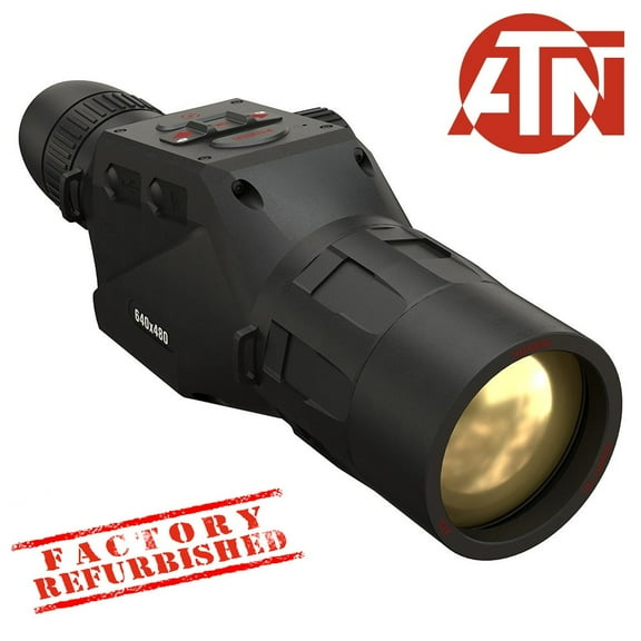Restored Premium ATN OTS 4T 640x480, 4-40x Thermal Monocular (Refurbished)