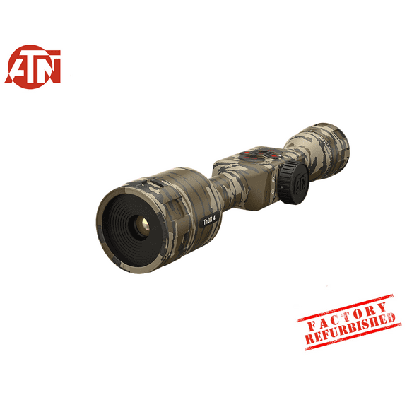 Restored Premium ATN Thor 4 640 1-10x Bottomland Thermal Rifle Scope (Refurbished)
