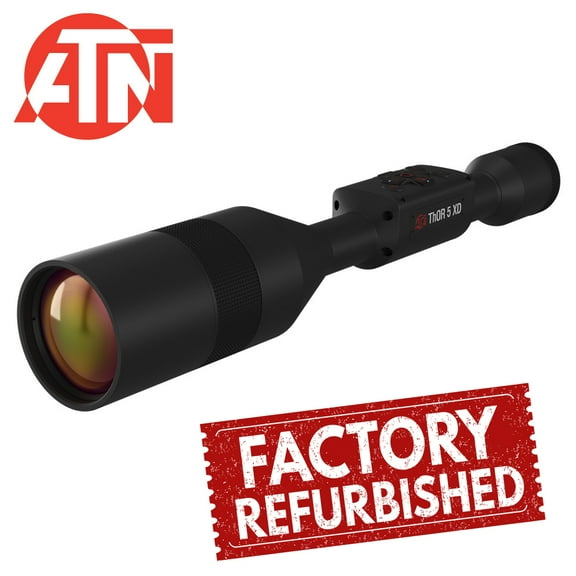 Restored Premium ATN Thor 5 XD 4-40x, 1280x1024 12 micron, Smart Thermal Scope (Refurbished)