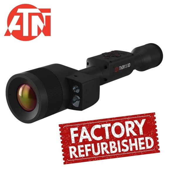 Restored Premium ATN Thor 5 XD LRF 2-20x, 1280x1024 12 micron, Smart Thermal Scope (Refurbished)