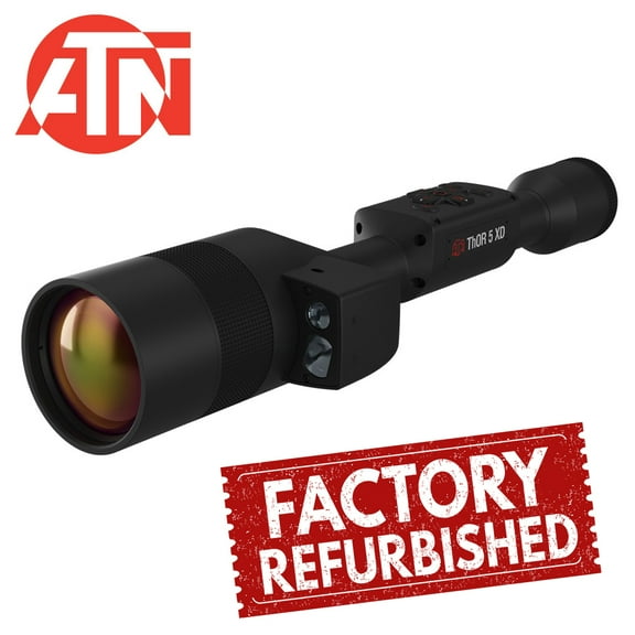 Restored Premium ATN Thor 5 XD LRF 3-30x, 1280x1024 12 micron, Smart Thermal Scope with LRF (Refurbished)