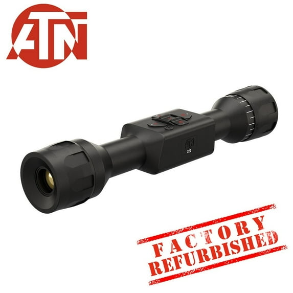 Restored Premium ATN Thor LT 320 3-6x Thermal Rifle Scope 10+hrs Battery (Refurbished)