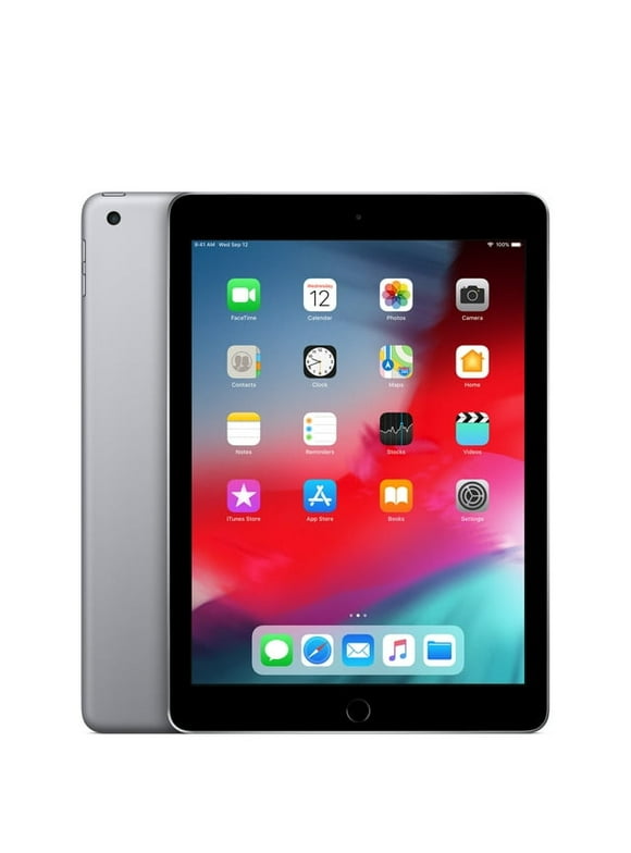 Restored Premium Apple iPad 6th Gen (2018) WiFi Only Space Gray 32GB (Refurbished)