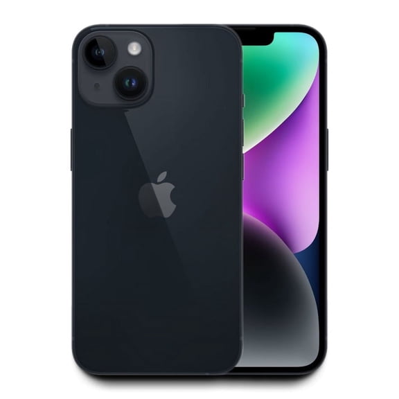 Restored Premium Apple iPhone 14 - Fully Unlocked - 256 GB Midnight (Refurbished)