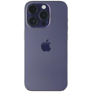 Restored Premium Apple iPhone 14 Pro - Fully Unlocked - 256 GB Deep Purple (Refurbished)
