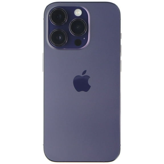 Restored Premium Apple iPhone 14 Pro - Fully Unlocked - 256 GB Deep Purple (Refurbished)