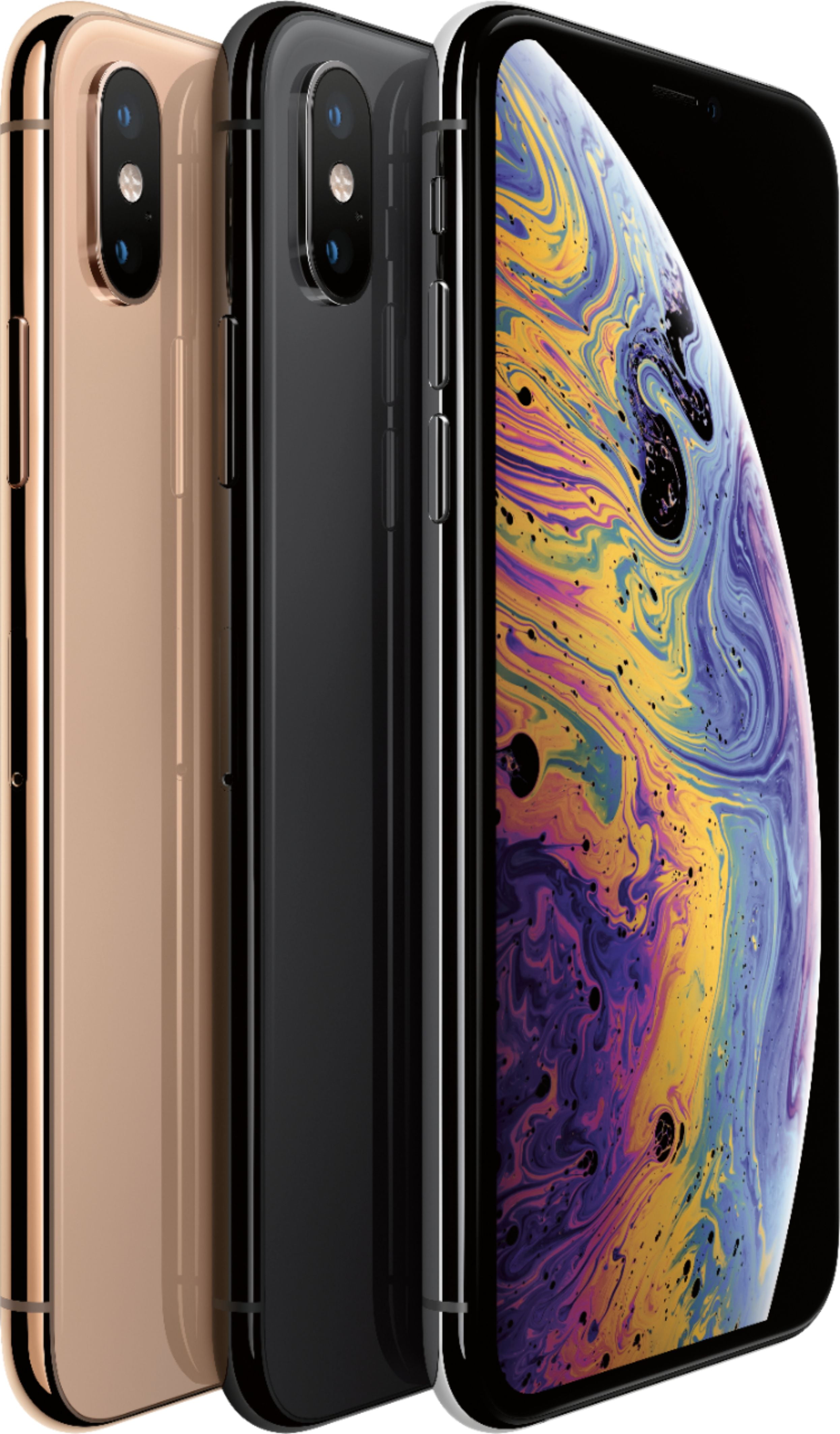 Apple 9802 iPhone Xs Gold 256 GB SIMフリー btt100 iPhone XS, US
