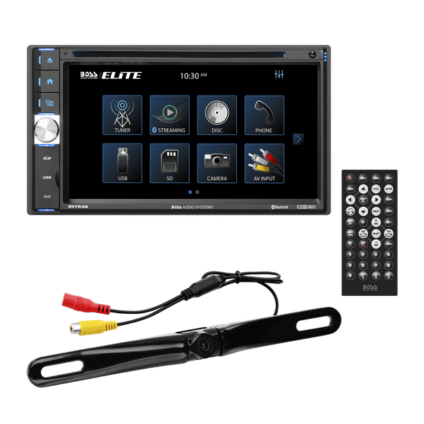 Restored Premium BOSS Audio Systems Elite BV765BLC Car Audio Stereo System 6.5 Inch Double Din