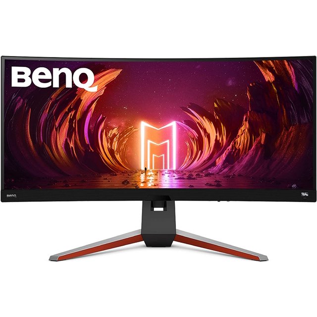 Restored Premium BenQ MOBIUZ EX3415R IPS 3440 x 1440 34'' HDRi Curved AntiGlare Gaming Monitor