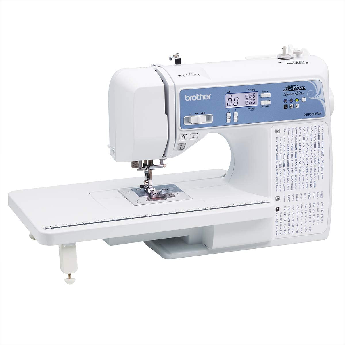 Restored Premium Brother XR9550PRW Limited Edition Project Runway