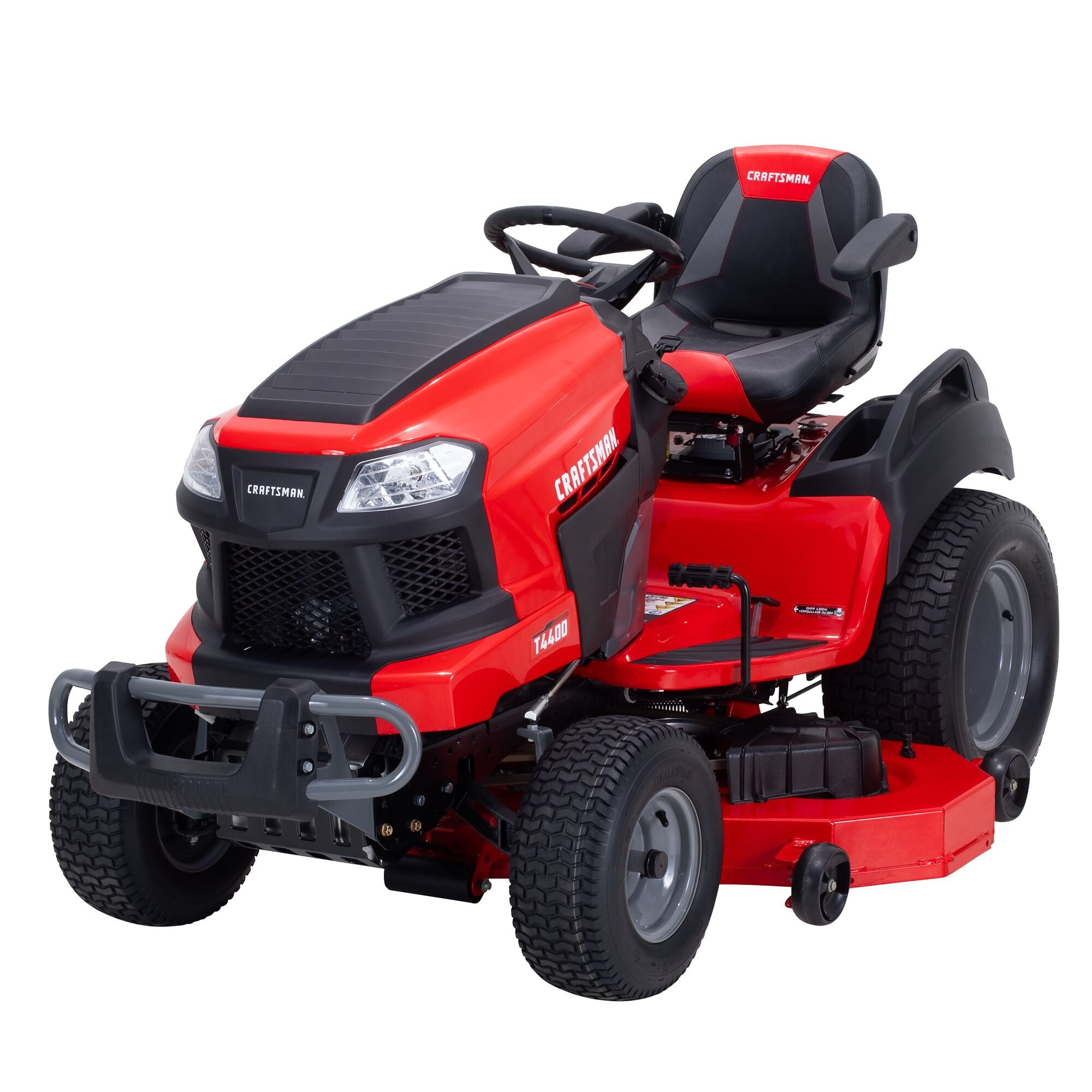 Restored Premium CRAFTSMAN T4400 Riding Lawn Mower 54 in 24 HP V twin Refurbished Walmart