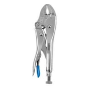 Restored Premium HART 7-inch Curved Jaw Locking Pliers, Chrome Vanadium Steel (Refurbished)