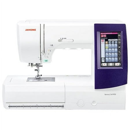 Restored Premium Janome Horizon Memory Craft 9850 Embroidery and Sewing Machine + Warranty (Refurbished)