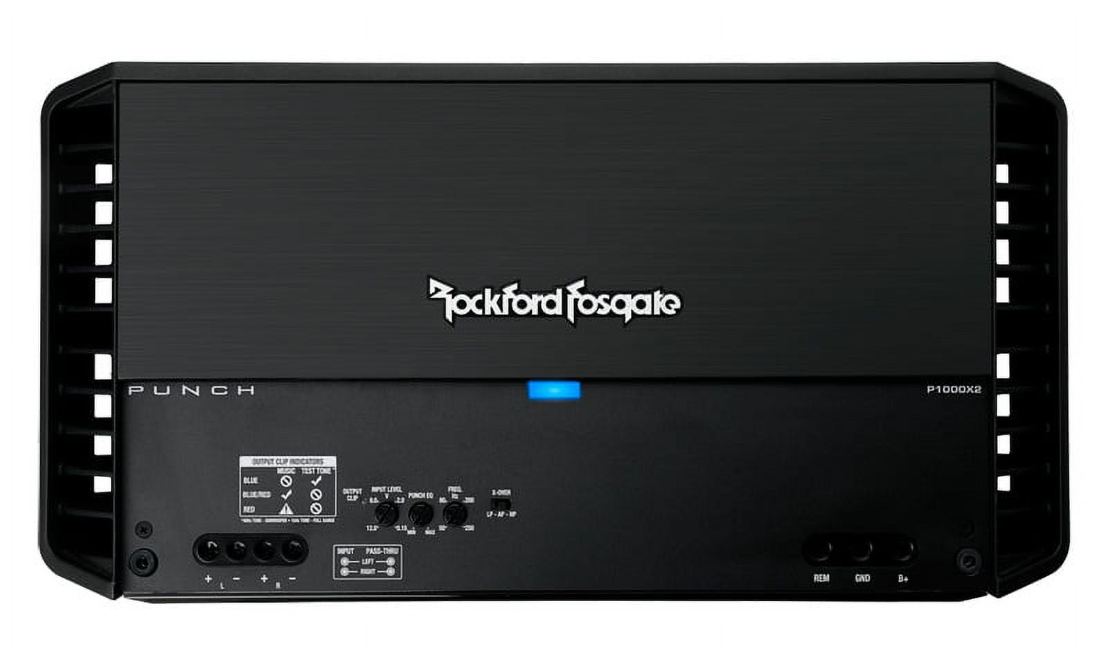Restored Premium Rockford Fosgate P1000X2 Punch 2Channel Amplifier