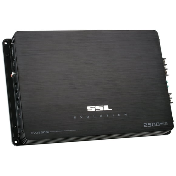 Restored Premium Sound Storm Laboratories EV2500M Evolution Series Car Audio Amplifier - 2500 High Output, Monoblock, Class A/B, 2 Ohm Stable, High/Low Level Inputs, Low Pass Crossover (Refurbished)