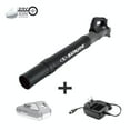 thumbnail image 1 of Restored Premium Sun Joe 24V-TB-LTE 24-Volt iON Cordless Compact Turbine Jet Blower, Kit (w/ 2.0-Ah Battery + Quick Charger) (Black) (Refurbished), 1 of 10