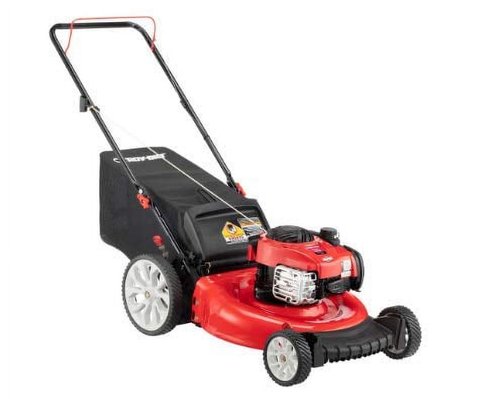 Restored Premium Troy-Bilt TB110 Walk Behind Push Mower 21 in. with 2-in-1 Cutting Triaction Cutting System [Refurbished] (Refurbished) - image 1 of 6