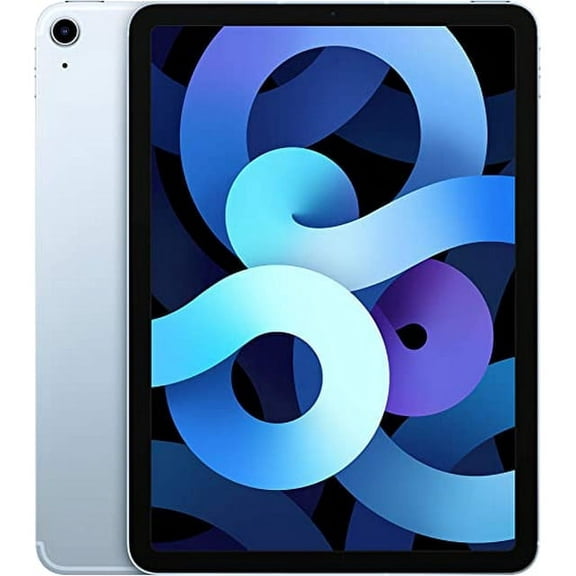 Open Box iPad Air 4 (4th Gen) Only - Sky - 256GB Blue