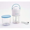 thumbnail image 1 of Restored Prepology Rechargeable Mini Chopper w/ Extra Cups (Refurbished), 1 of 3