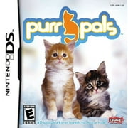 Restored Purr Pals Nintendo DS & DSi Physical Simulation Video Game, 1 Offline Player