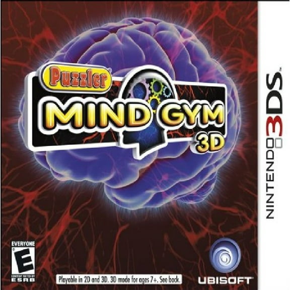 Restored Puzzler Mind Gym 3D (Nintendo 3DS,2011) Game (Refurbished)