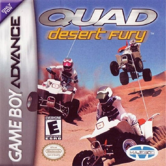 Restored Quad Desert Fury (Nintendo Game BoyAdvance, 2003) Game (Refurbished)