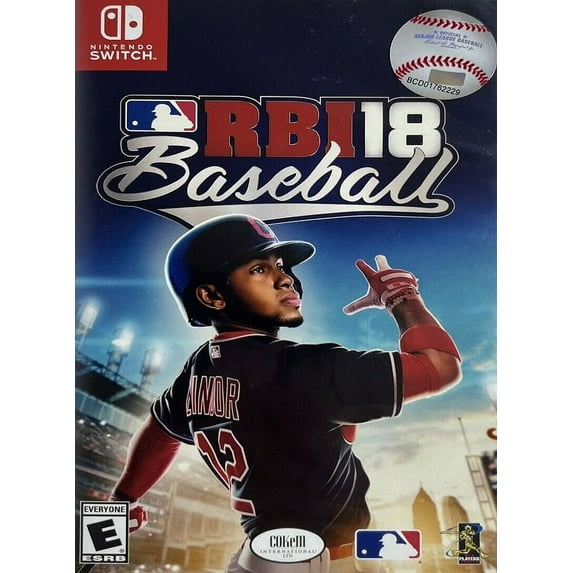 Restored RBI 18 Baseball, Physical/Nintendo Switch, Sports Game, Parental Controls, 4 Offline Players