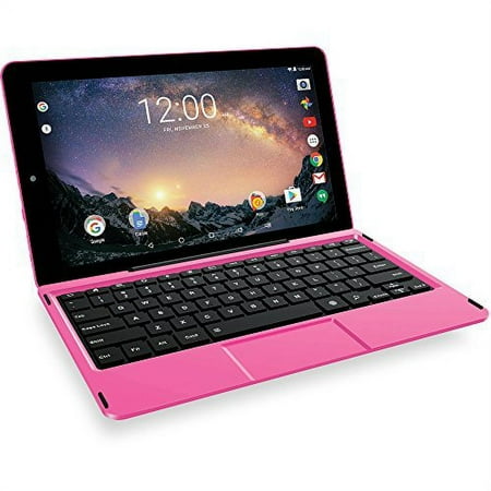 Restored RCA RCT6513W87DK PK Galileo Pro 11.5" 32GB Pink Wifi Tablet with Keyboard Case (Refurbished)