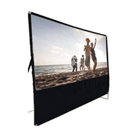 Restored RCA RPJ123 Indoor Outdoor 100" Diagonal Portable Projector Screen - Manufacturer (Refurbished)