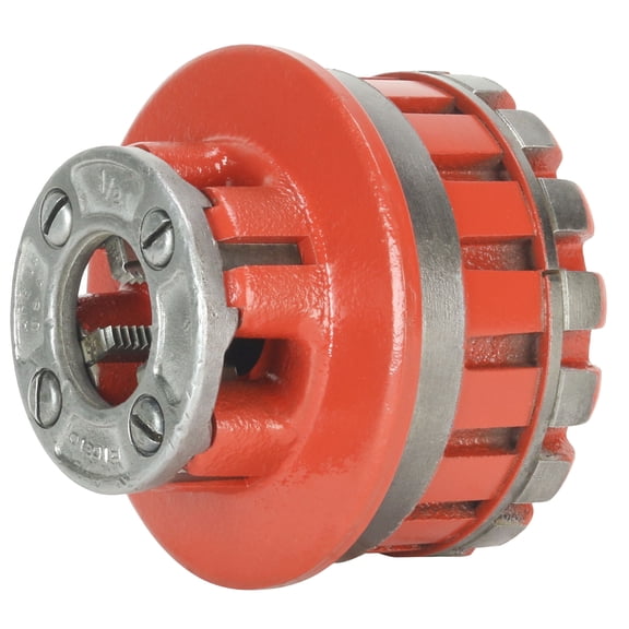 Restored RIDGID® 37390 Old Style Die Head 1/2" and Steel Dragon Tools® Dies (Refurbished)