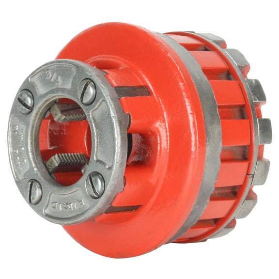 Restored RIDGID® 37395 Old Style Die Head 3/4" and Steel Dragon Tools® Dies (Refurbished)