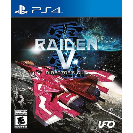 Restored Raiden V: Director's Cut (PlayStation 4) Shooter Game (Refurbished)