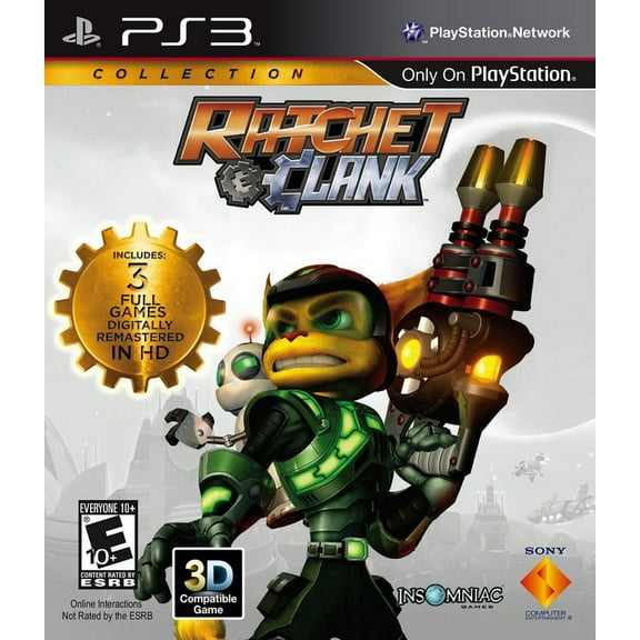 Restored Ratchet and Clank Collection | PlayStation 3 (Refurbished)