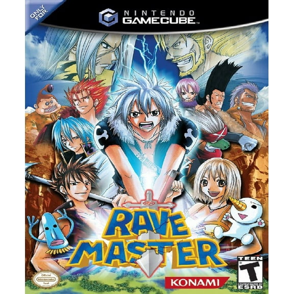 Restored Rave Master (Nintendo GameCube, 2005) Fighting Game (Refurbished)