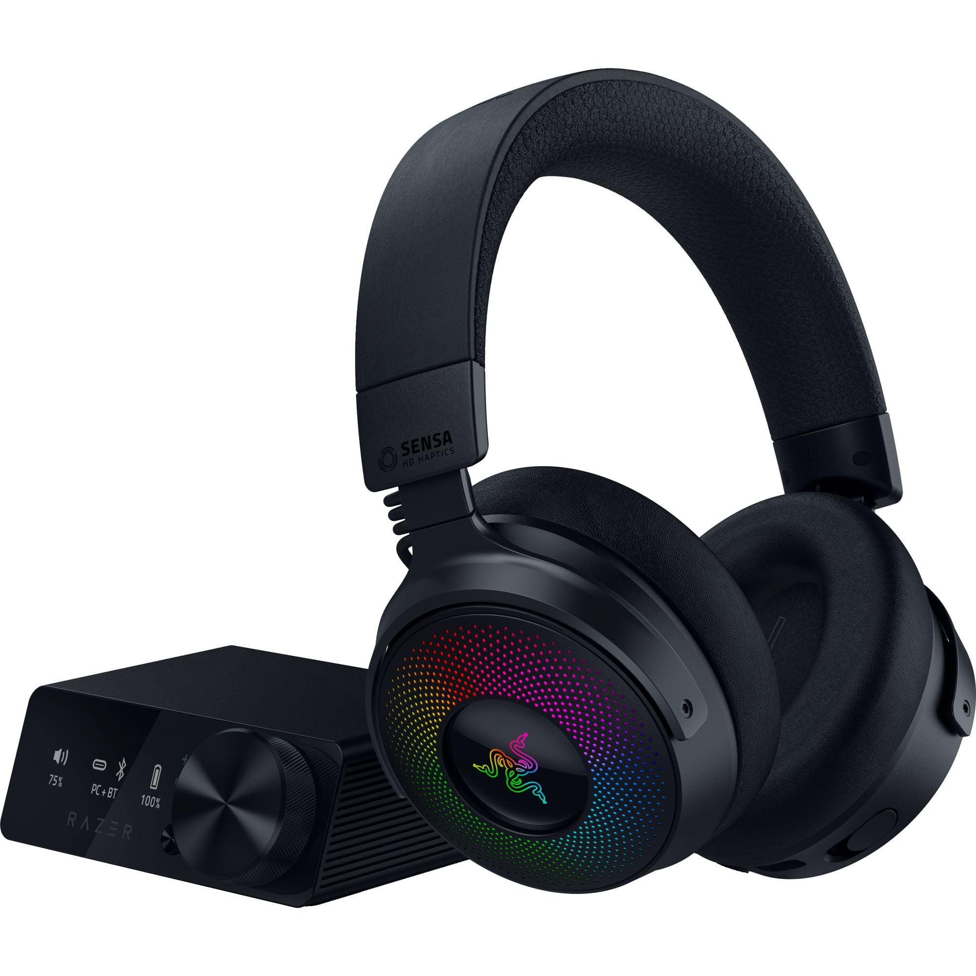Razer Kraken V4 Pro ＆ BASE STATION V2 CH Restored-Razer-Kraken-V4-Pro-