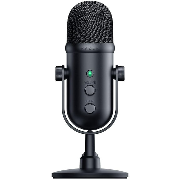 Restored Razer Seiren V2 Pro USB Microphone for Streaming, Gaming, Recording, Podcasting on PC, Twitch, YouTube (Refurbished)