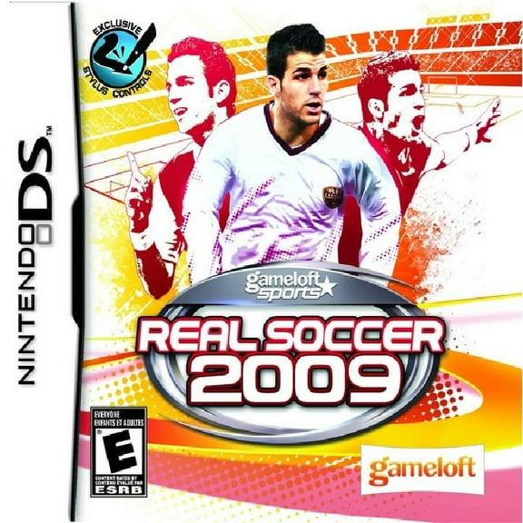 Restored Real Soccer 2009 (Nintendo DS, 2008) Sports Game (Refurbished)